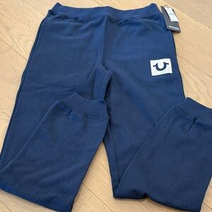 BNWT True Religion Girls Sweatpants Size L